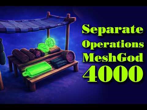 MeshGod 4000 – Separate Tab | Unity Mesh Editing Tool