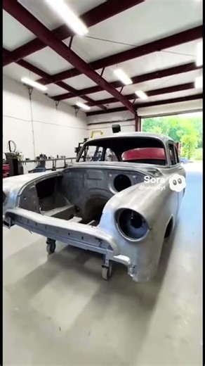 53 Chevy coupe rust to riches restoration #restoration #automobile #fypシ #chevyss #chevys #classic