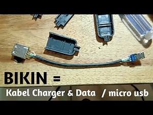 HOW TO MAKE YOUR OWN MICRO USB CHARGER CABLE