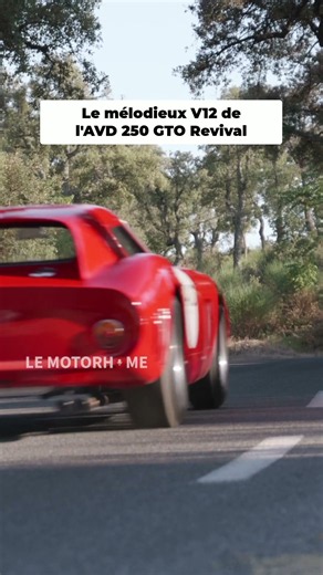 Le premier démarrage de l'AVD 250 GTO Revival