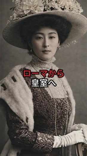 ローマから皇室へ、最後の貴婦人。#歴史 #日本史