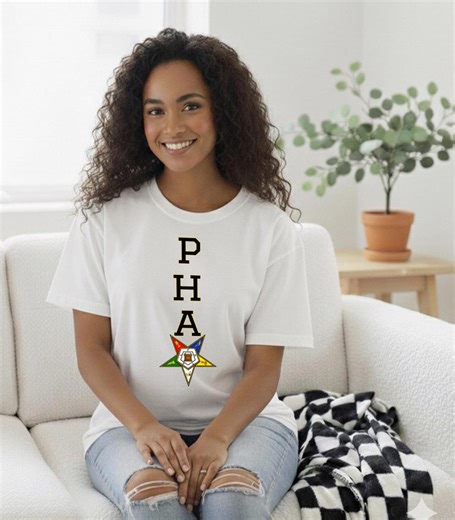 PHA Eastern Star Shirt | Prince Hall Affiliation OES | Masonic Sistar Tee - Etsy