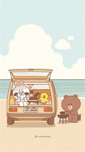 10K views · 373 reactions | Brown is delicious and the meat is amazing!數 | LINE FRIENDS | Facebook