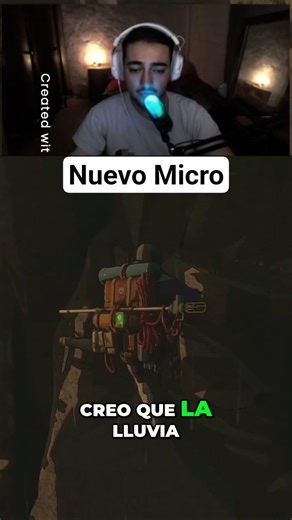 Aprovechando para mostrar el nuevo micro 🎤✨️ #Micrófono #Cairn #sonido #rgb #escalada #meridio