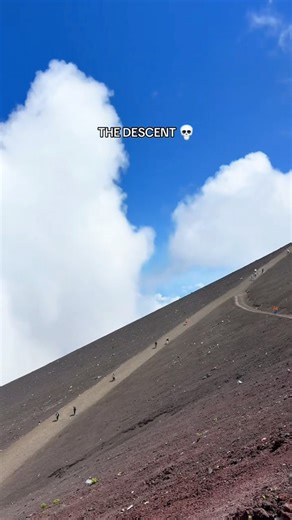What It’s Really Like to Climb Mount Fuji 🌋⛰️ #shorts #travel #fyp