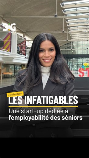 Qui a dit que l’âge était un frein à l’employabilité ? Ne dites surtout pas cela à Wassilia Djellal, fondatrice des Infatigables, une start-up 100% dédiée à l’employabilité des seniors ! Accompagnement des entreprises à mieux valoriser leurs seniors, ateliers pour sensibiliser, et aide au demandeurs d’emploi seniors, la palette de cette strat-up est très complète ! Présentation par la fondatrice lors de #BIG2025 #BIG2025 #Actu #News #Entrepreneuriat Business | Bpifrance