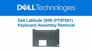 How to Remove a Latitude 3590 Keyboard