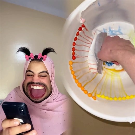 ديما تطفر فيا غير انا 😭 ڤرمية والسينوجة رابحثن لافار 😂 #foryou #النظافه #دويتو