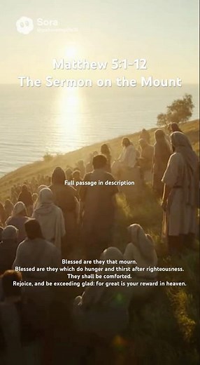 Matthew 5:1-12 The Sermon on the Mount