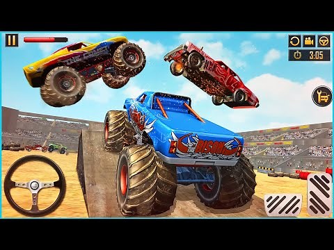 Jugando Juegos de Carros - Camiones Monstruo - Videos para Niños