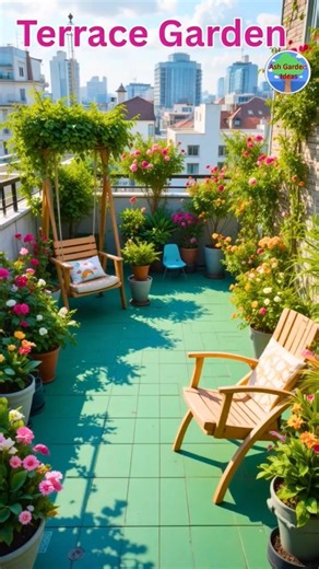 STUNNING Terrace Garden Ideas