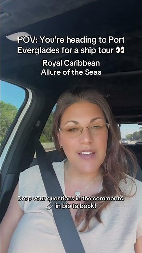 POV royal Caribbean Allure of the Seas Ship Tour