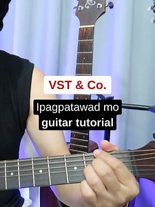chords tutorial of Ipagpatawad Mo by VST & Co. Guitar used: D&D Django Jr. | Pareng Don