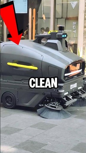 FUTURE STREET SWEEPER #robots