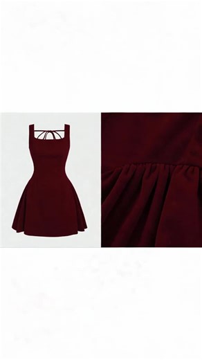 Women's French Elegance Short Dress, Romatic Date Night Gown, Formal Evening Wear, Christmas Vintage Backless Mini Dress #womendress #loungedresses #amazonholidaydress #luminavenusdresses #romanticdress #openbackdresses #dressesforwaddingguests #backlesscamidress #minniemousedress #newyearseveootd