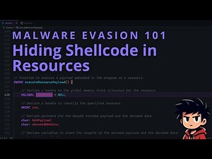 Malware 101: Hiding Shellcode in the Resource Section of PE File.