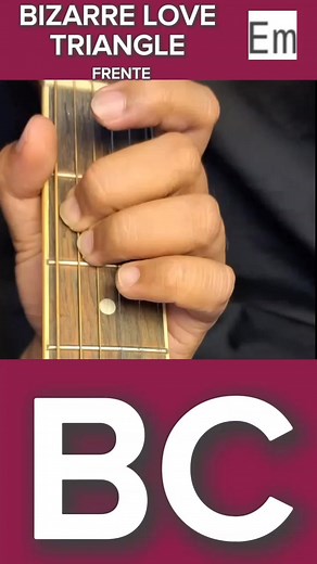 Bizarre Love Triangle | BC Guitar Tutorial | The speaks #simplifiedstrum #simplifiedchord #guitartutorial #simplechords #simplestrum #guitartutorialforbeginners #basicchords #simplechords #howtoplayanacousticguitar #bizarrelovetriangle #TheSpeaks #trending #highlights #newguitartutorial #newvideo #easychords #notalking #shouldershot #fornewguitarist #guitartutorialforoneminute | BC Guitar Tutorial | Facebook
