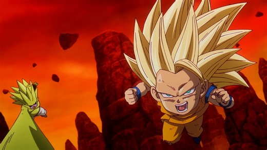 Tune in Saturday at midnight for an all-new Dragonball DAIMA. Only Toonami on [adult swim]. | Toonami