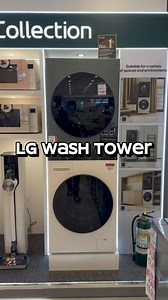 8.8K views · 57 reactions | LG WASH TOWER 14KH/10KG Model: WT1410NHEG SRP: 149,990 DISCOUNTED: 96,990 ✅ Free Installation ✅ Free demonstration | Crusher-V Appliances Trading | Facebook