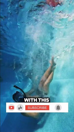 Mini Scuba Tank – 0.5L Diving Oxygen Cylinder with Full-Face Snorkel Mask for Underwater Breathing