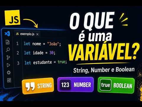 Learn VARIABLES in 10 minutes - JavaScript for BEGINNERS