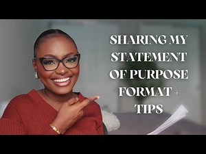 HOW TO WRITE YOUR STATEMENT OF PURPOSE FOR U.S. STUDY VISA 🇺🇸 + TIPS