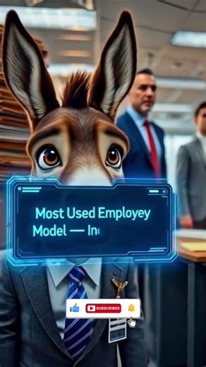 AI ne socha tha Gadha Majdoori joke! #Viral #AIComedy