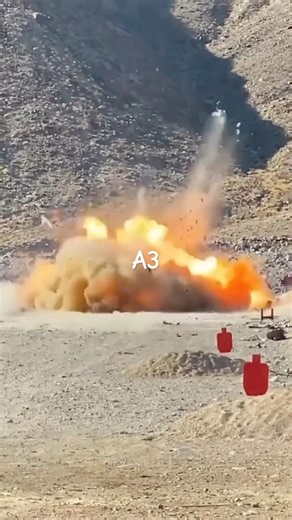 The Car Went Bye Bye By Cannon 😂 #explosion #cannon #bomb #military