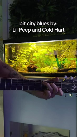 Big City Blues🎸 #fy #guitar #lilpeep #aquarius #vibes