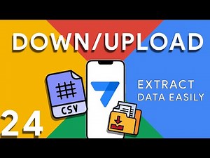 Appsheet Episode 24: How to enable Download and Upload in Appsheet