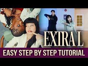 Jennie & Doechii - 'EXTRA L' | Easy Step by Step Dance Tutorial