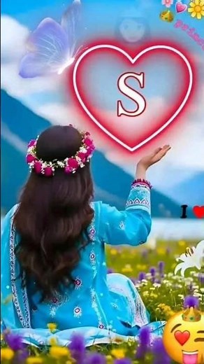 Best S Cute Name love Status 🥀🎯 S name status 🥀 #trending #youtubeshorts #nameart #shorts
