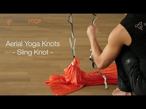 How to Tie Aerial Yoga Hammock Knots - Part 3: Sling Knot