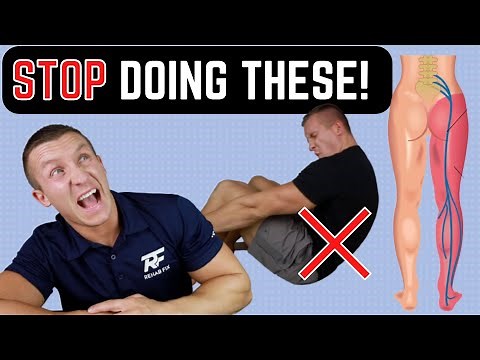 NEVER Do These 5 Core Exercises If You Have SCIATICA!