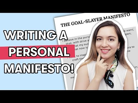 How To Write Your Own Personal Manifesto in 2025 - Self Improvement Tips