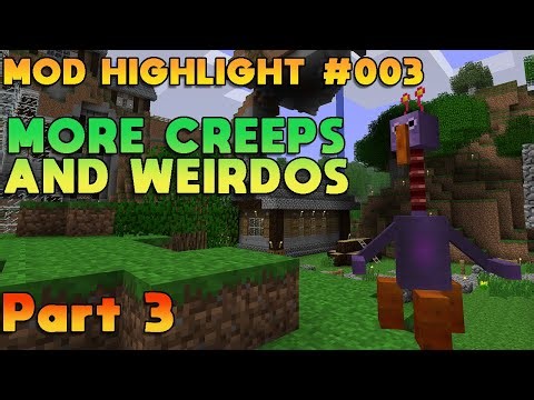 Minecraft Mod Highlight: More Creeps and Weirdos (Guinea Pigs, Blorps, & Pyramids!)