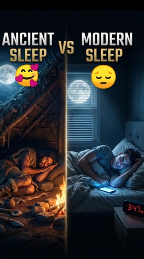 Did Ancient Humans Sleep Differently Than Us? 😴⏳ #sleepstory #storytime #bedtimestory