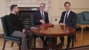 Starmer holds trilateral meeting with Rutte and Zelensky