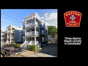 Boston 3-Alarm Fire Audio 1/14/2021 [Massachusetts]