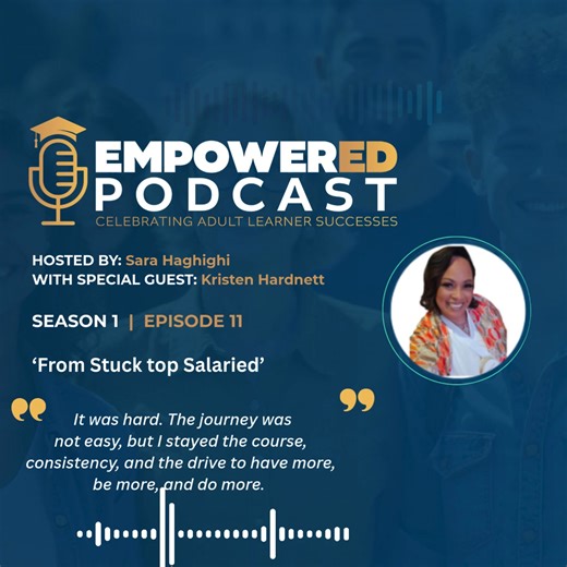 ✨ 𝗪𝗵𝗲𝗻 𝗽𝗼𝗹𝗶𝗰𝘆 𝗰𝗼𝗻𝘃𝗲𝗿𝘀𝗮𝘁𝗶𝗼𝗻𝘀 𝗱𝗼𝗺𝗶𝗻𝗮𝘁𝗲 𝘁𝗵𝗲 𝗵𝗲𝗮𝗱𝗹𝗶𝗻𝗲𝘀, 𝗹𝗲𝗮𝗿𝗻𝗲𝗿 𝘀𝘁𝗼𝗿𝗶𝗲𝘀 𝗺𝗮𝘁𝘁𝗲𝗿 𝗲𝘃𝗲𝗻 𝗺𝗼𝗿𝗲. As federal funding negotiations continue and uncertainty remains around programs that support adult learners, one thing is clear: 𝘈𝘥𝘶𝘭𝘵 𝘦𝘥𝘶𝘤𝘢𝘵𝘪𝘰𝘯 𝘤𝘩𝘢𝘯𝘨𝘦𝘴 𝘭𝘪𝘷𝘦𝘴 𝘦𝘷𝘦𝘳𝘺 𝘴𝘪𝘯𝘨𝘭𝘦 𝘥𝘢𝘺 — 𝘯𝘰𝘵 𝘫𝘶𝘴𝘵 𝘪𝘯 𝘱𝘰𝘭𝘪𝘤𝘺 𝘤𝘰𝘯𝘷𝘦𝘳𝘴𝘢𝘵𝘪𝘰𝘯𝘴, 𝘣𝘶𝘵 𝘪𝘯 𝘳𝘦𝘢𝘭 𝘧𝘢𝘮𝘪𝘭𝘪𝘦𝘴 𝘢𝘯𝘥 𝘤𝘰𝘮𝘮𝘶𝘯𝘪𝘵�