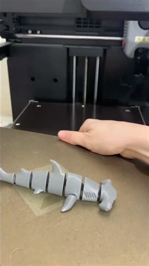 Articulated hammerhead shark #3dprinting #3dprinted #3dprinter #3dprint #3d