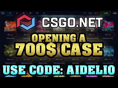 CSGO.NET Promo Code 2025 🔷 OPENING A 700$ CASE 🔷 Best CSGONet Code "AIDELIO" + Free Bonus