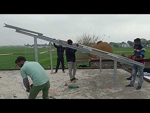 3kw solar rooftop installation process
