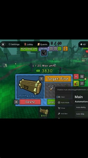 Best Script Garden Tower Defense #roblox #robloxscript #gardentowerdefense #robloxgardentowerdefense