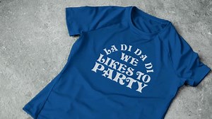 La Di Da Di We Likes to Party SVG File PDF File Vector/trending Tiktok Design - Etsy Canada