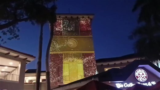 A 3D Digital Mapping Light Show and Fireworks display #merrychristmas2025 #fireworksdisplay | CPV Page