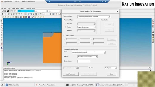 教程 4 2D MOSFET 演示 TCAD VLSI