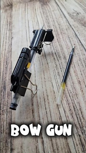 Simple dart gun that you can make from a pen