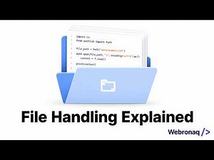 File Handling Explained | Read, Write, and Append