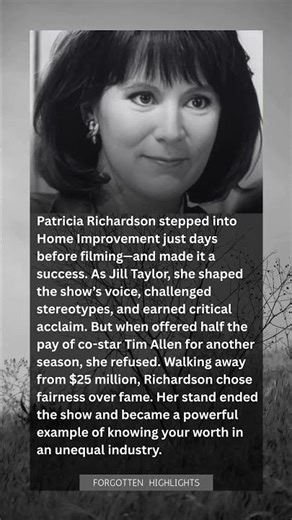 She Walked Away From $25M: Patricia Richardson’s Stand That Ended a Hit Show